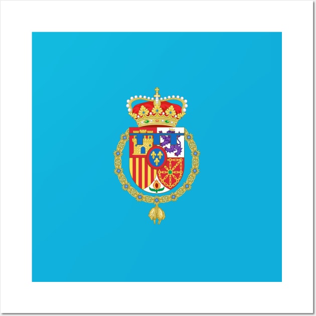 Standard of the Princess of Asturias Wall Art by Wickedcartoons